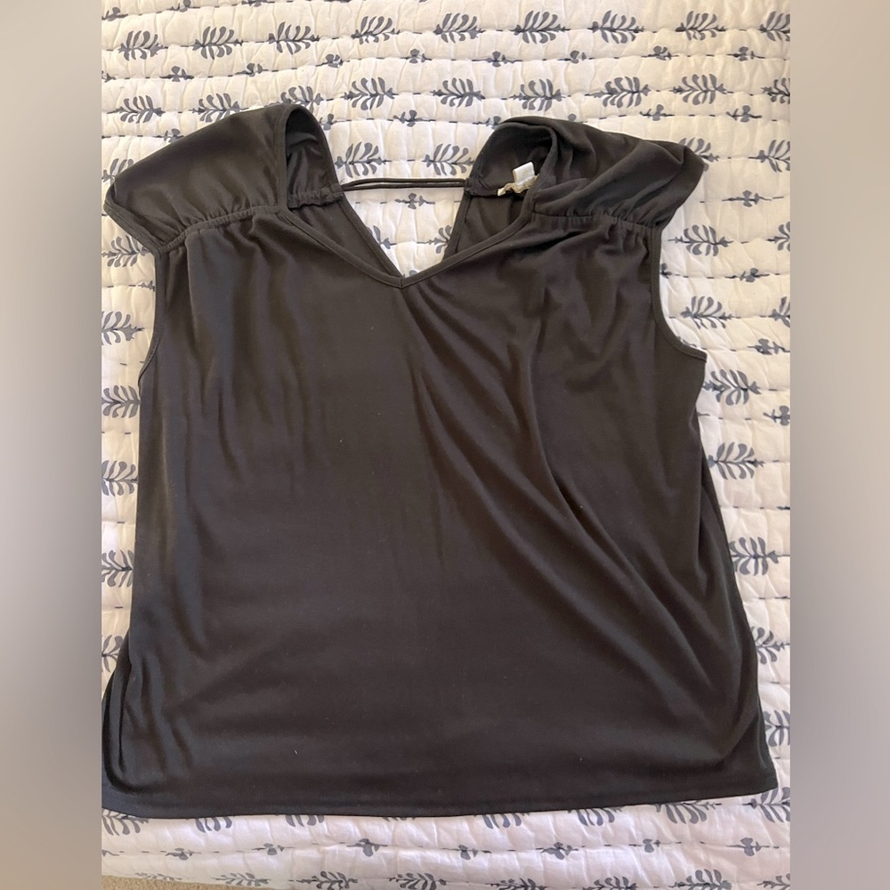 Wantable black blouse XL-like new